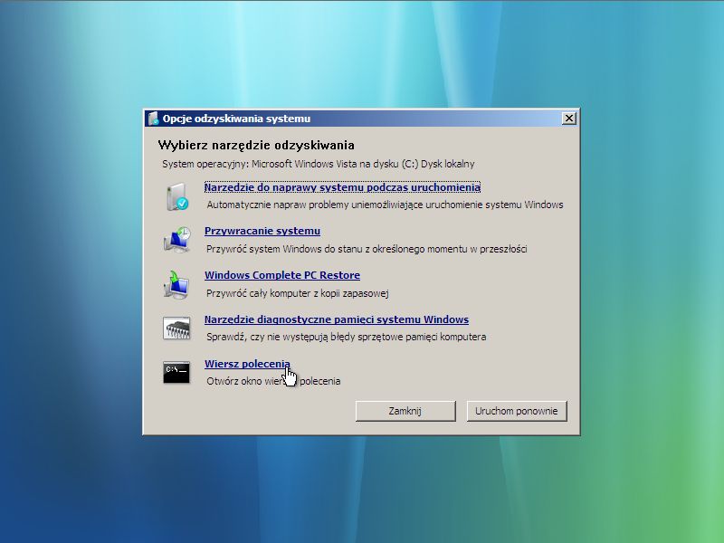 Naprawa Instalacji Windows Vista