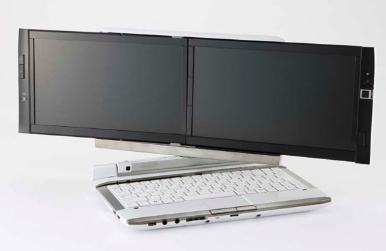 Tablet Onkyo DX1007A5 z dwoma obrotowymi ekranami