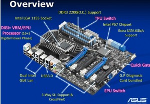 ASUS P8P67 WS Revolution na chipsecie P67