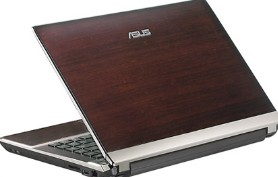 ASUS U43F wykoczony drewnem