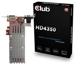 Club 3D tchnie nowe ycie w Radeon HD 4350