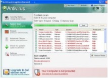 Faszywy AV AnVi Antivirus usuwa inne zabezpieczenia
