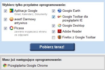 Avast w Google Pack