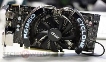 MSI prezentuje R6850 Cyclone OC Power Edition