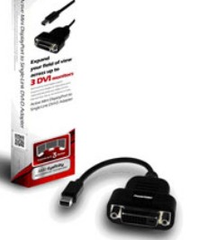 Active Mini DisplayPort to DVI od PowerColor