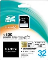 Nowe pamici Sony SD / SDHC microSD / microSDHC