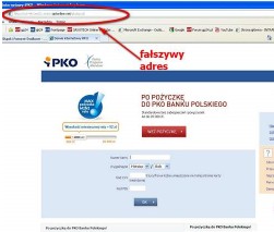 Atak na klientw PKO BP