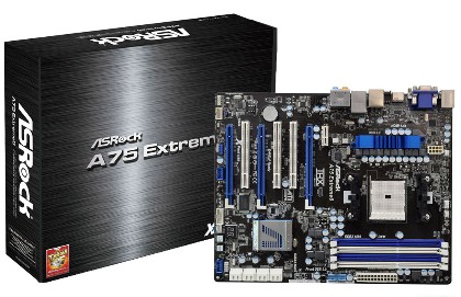 Pyta ASRock A75-Extreme4 dla procesorw AMD FM1