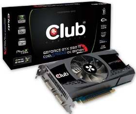 Club 3D GeForce GTX 550Ti CoolStream OC Edition