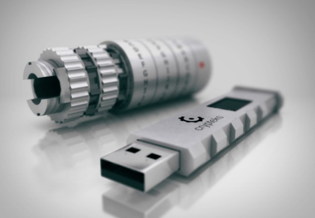 Crypteks USB to pendrive z zamkiem szyfrowym