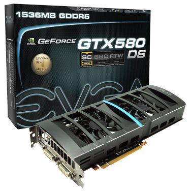 EVGA GTX 580 DS SuperClocked i GTX 560 Ti DS SuperClocked