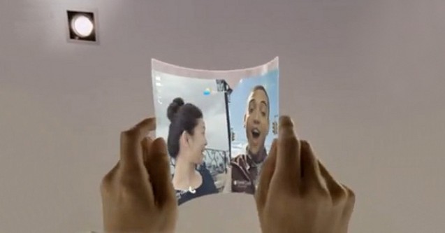 Samsung prezentuje przyszo elastycznych ekranw