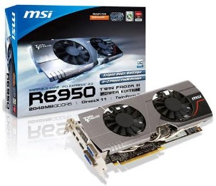 MSI Radeon HD 6950 z chodzeniem Frozr