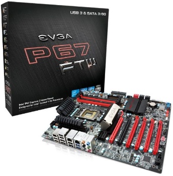 EVGA odwiea pyty gwne z serii P67