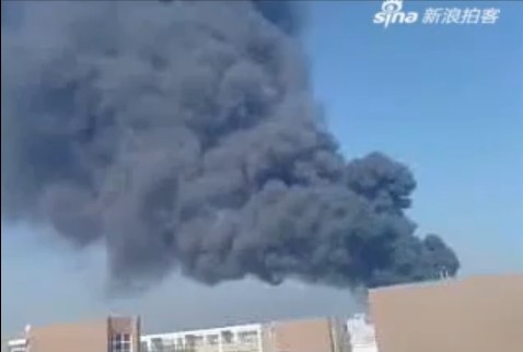 Znowu poar w fabryce Foxconna