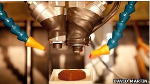 Pierwsza drukarka 3D drukujca czekolad