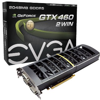 EVGA GTX 460 2WIN czyli bliniacze GeForcy