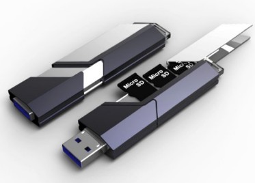 Pendrive o zmiennej pojemnoci dziki kartom SD