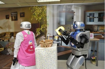 Robot kucharka, tancerka i gospodyni w jednym