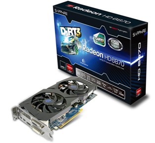 SAPPHIRE Radeon HD 6870 1GB DiRT3 Edition