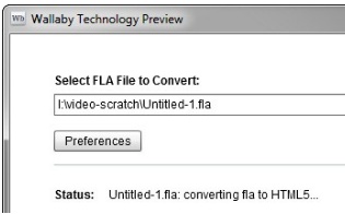 Adobe Wallaby do konwersji Flasha na HTML5
