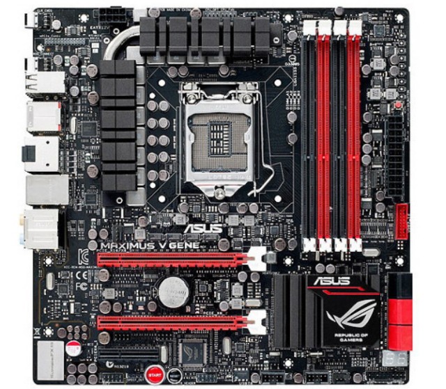 Niewielka ASUS ROG Maximus V GENE