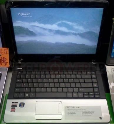 Acer Aspire E1-421 z procesorem Brazos 2