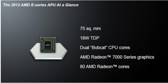AMD E1-1200 i E2-1800 nowe procesory Brazos 2.0