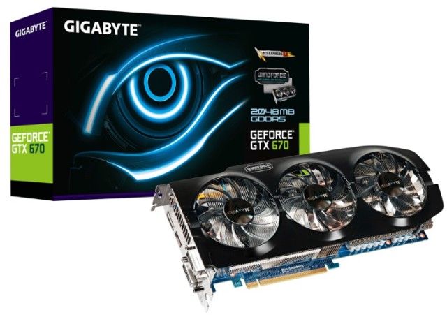 Gigabyte GV-N670WF3-2GD z chodzeniem WindForce 3X