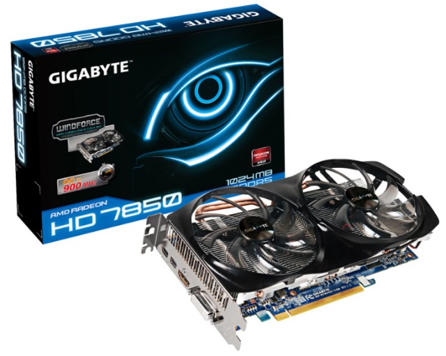 Gigabyte GV-R785OC-1GD czyli HD 7850 ze zmniejszon pamici