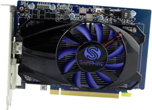 Podkrcona Sapphire Radeon HD 7750 OC Edition