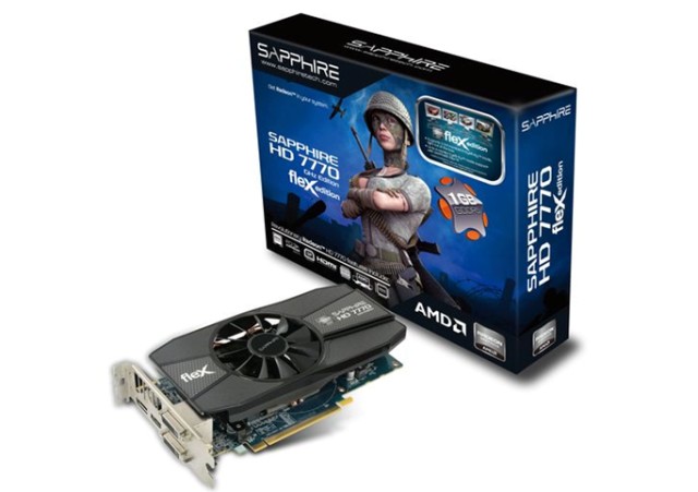 Nowo: Sapphire Radeon HD 7770 Flex Edition