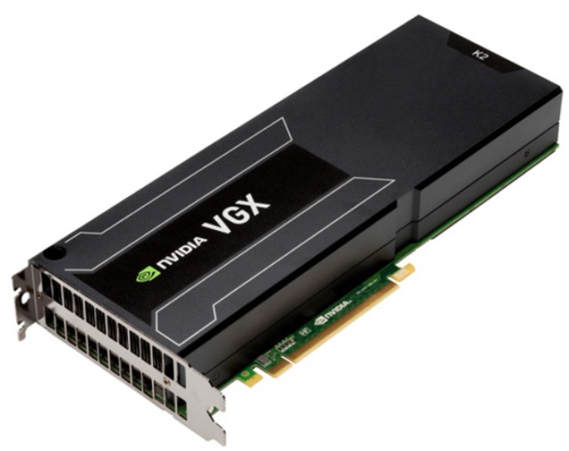 nVidia  VGX K2 przygotowany do chmury