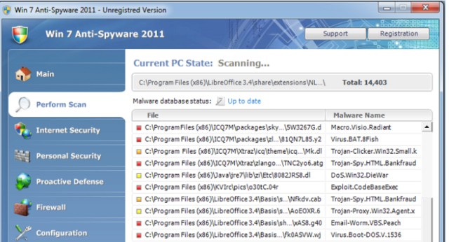 Nowy szkodnik Win 7 Anti-Spyware