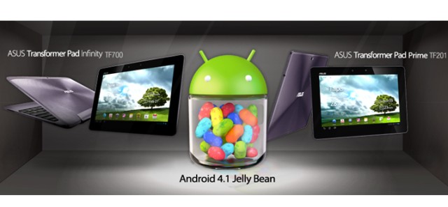 ASUS uaktualnia transformery do Android 4.1