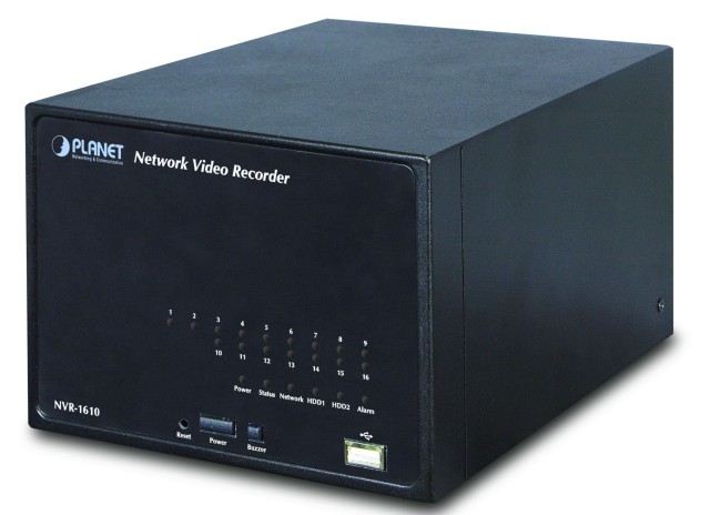 PLANET NVR0810 oraz NVR-1610 idealne do monitoringu
