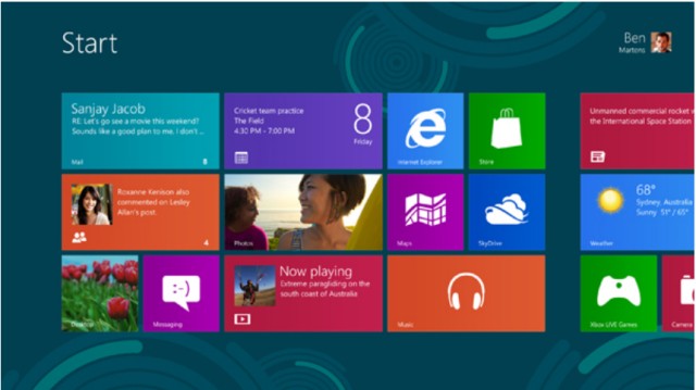 Menu Start wraca do Windows 8