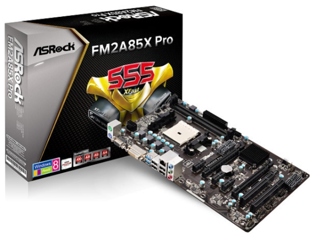 Czarna i smuka ASRock FM2A85X Pro