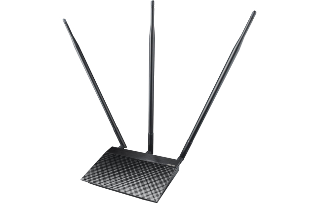 Jednopasmowy router ASUS RT-N14UHP z mocnym sygnaem