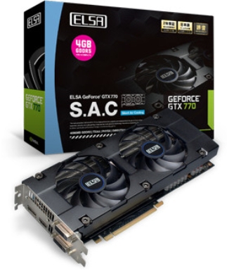 ELSA GeForce GTX 770 SAC z 4GB pamici
