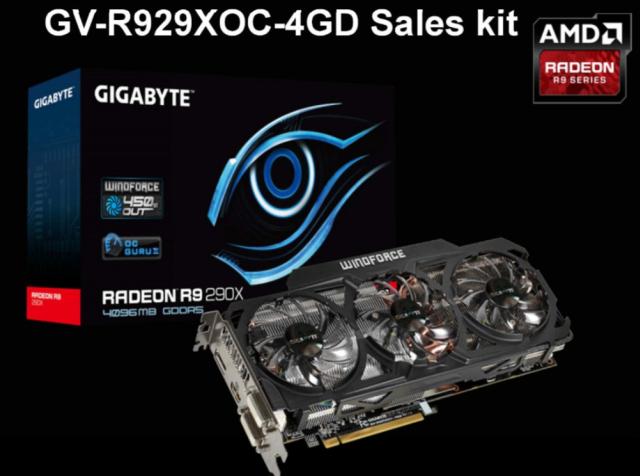 GV-R929XOC-4GD czyli podkrcony R9 290X od Gigabyte