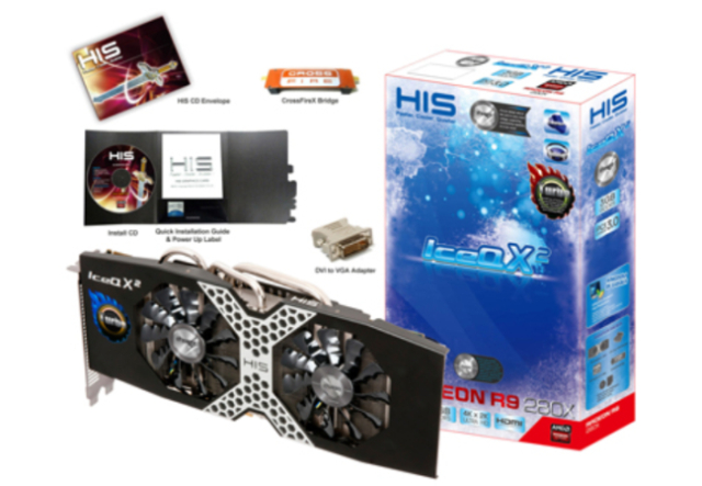 HIS R9 280X iPower IceQX2 Turbo Boost Clock 3GB GDDR5