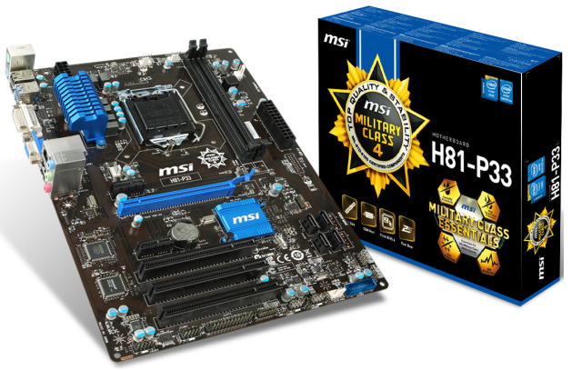 Pyta gwna MSI H81-P33 dla LGA1150