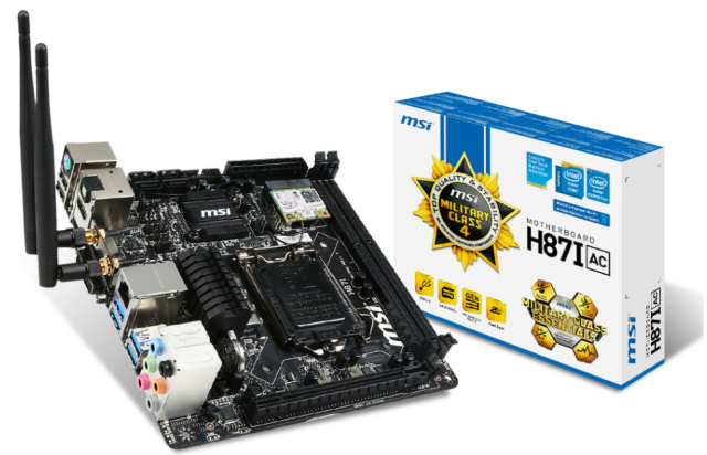 Mini-ITXowa pyta MSI H87I AC