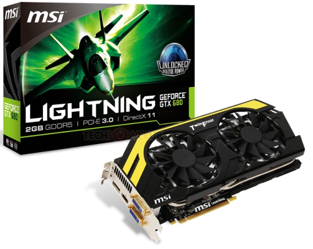 MSI GeForce GTX 680 Lightning