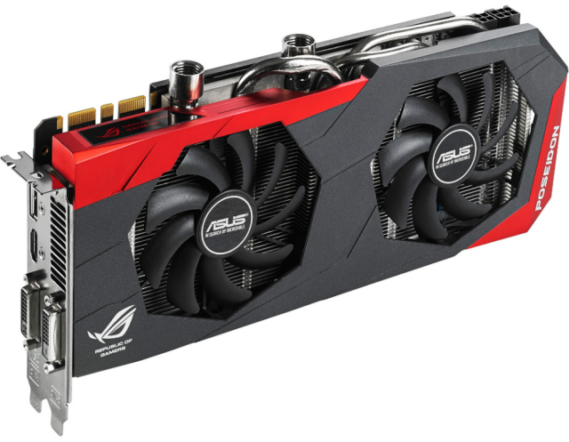 ASUS ROG Poseidon GTX 780 z chodzeniem DirectCU H2O