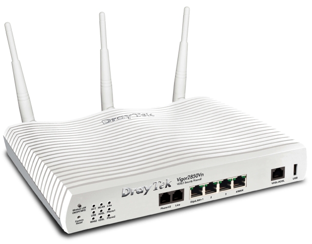 DrayTek Vigor 2850 kombajn nie router