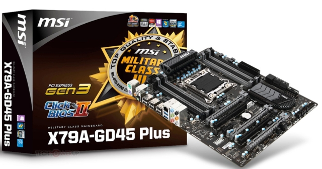 MSI X79A-GD45 PLUS dla procesorw LGA 2011
