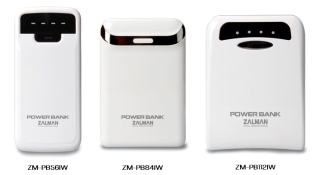 Nowe Power Banki Zalman ZM-PB56IW, ZM-PB84IW oraz ZM-PB112IW