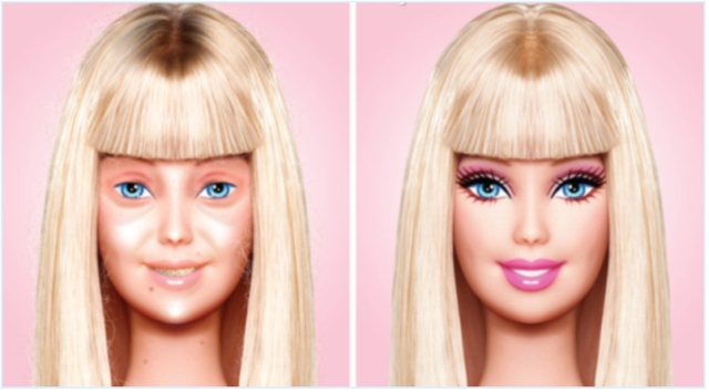 Barbie bez makijau - zdjcie wycieko do sieci